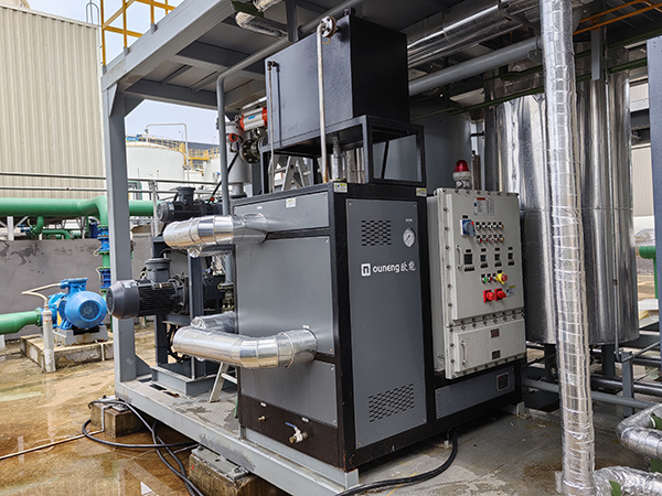 垃圾焚燒發電換熱器控溫電加熱防爆導熱油爐「歐能機械」